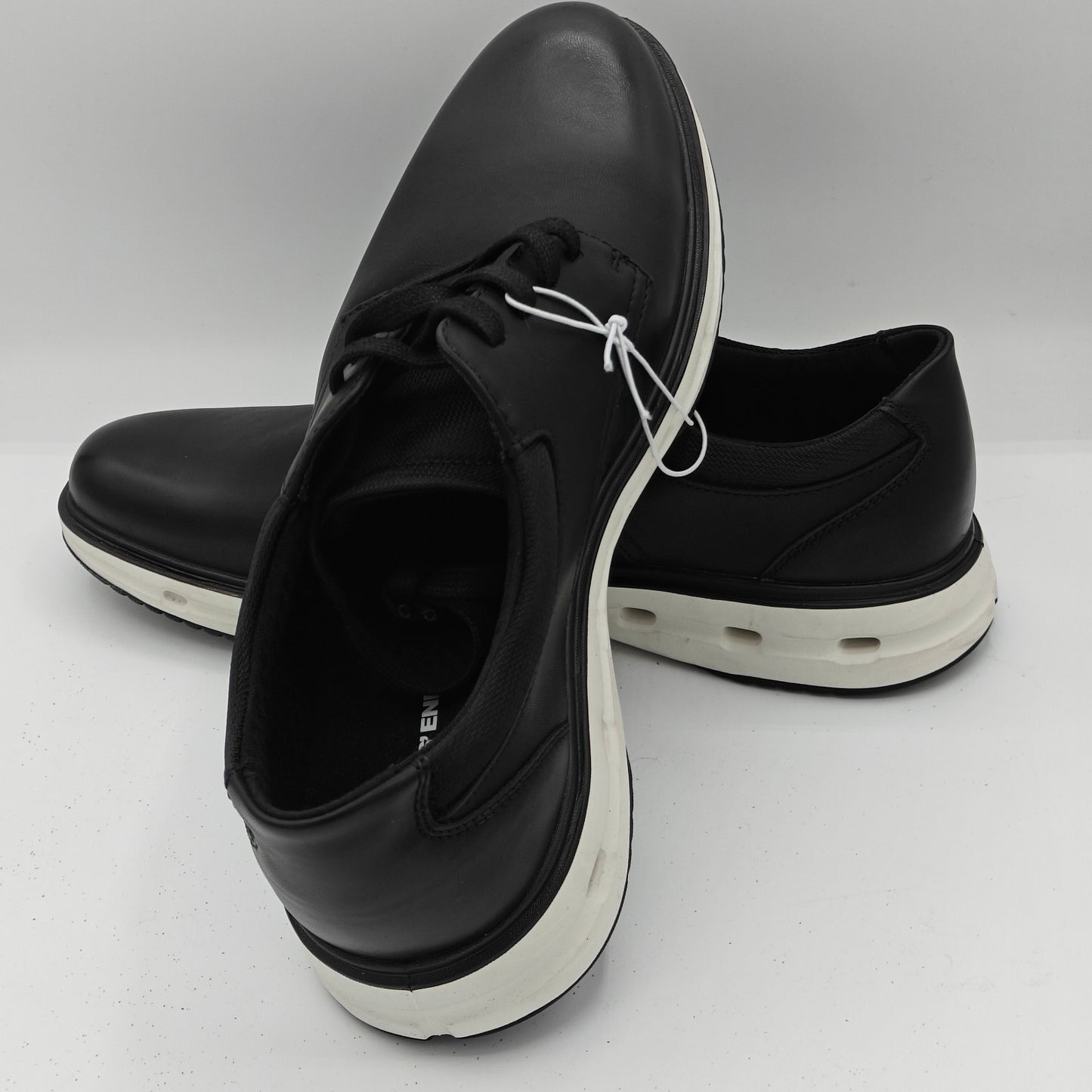 Lands' End Men's Sport Oxford Black Comfort Casual Dress Shoes Men's