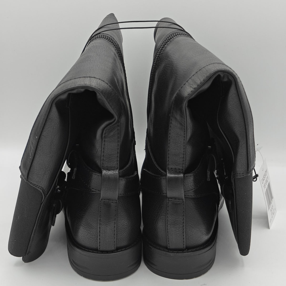 Baretraps Cassidy Faux Leather Women's Riding Boot BLACK PICK SIZE