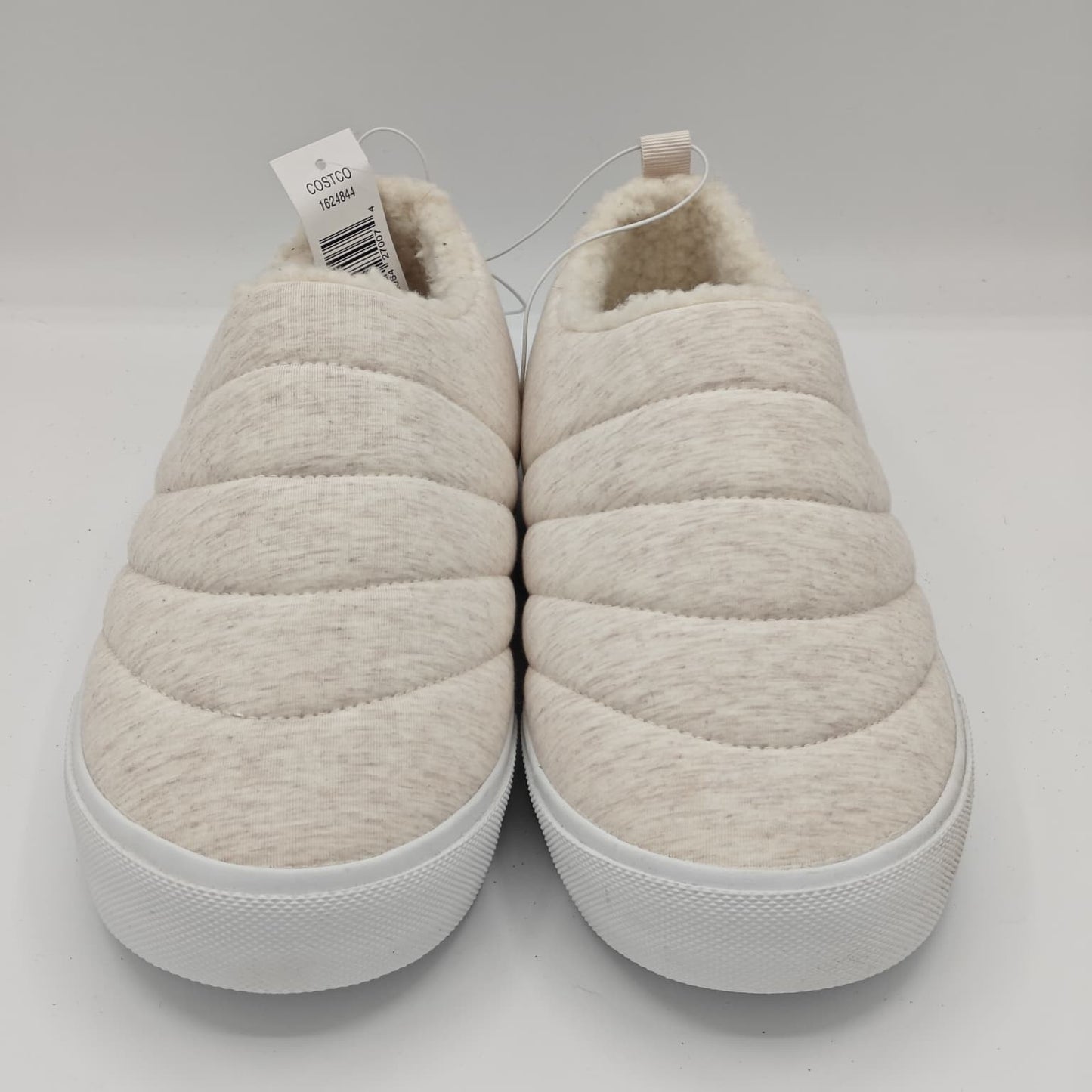 Hurley Arlo Puff Clog Women's Beige Slip-on Sneaker Vegan Shearling Shoe