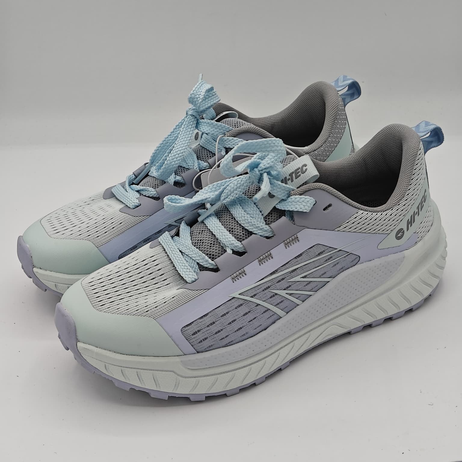 Hi-Tec Womens Trail Shoes Lightweight Hiking  Breathable Sneakers Blue