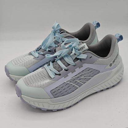 Hi-Tec Womens Trail Shoes Lightweight Hiking  Breathable Sneakers Blue