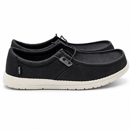 Hurley Nesota Mens Black Memory Foam Lightweight Casual Comfort Shoes Pick Size
