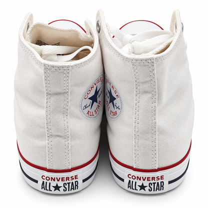 Converse Chuck Taylor All Star Women 9.5 White High Top Canvas M7650C Shoes