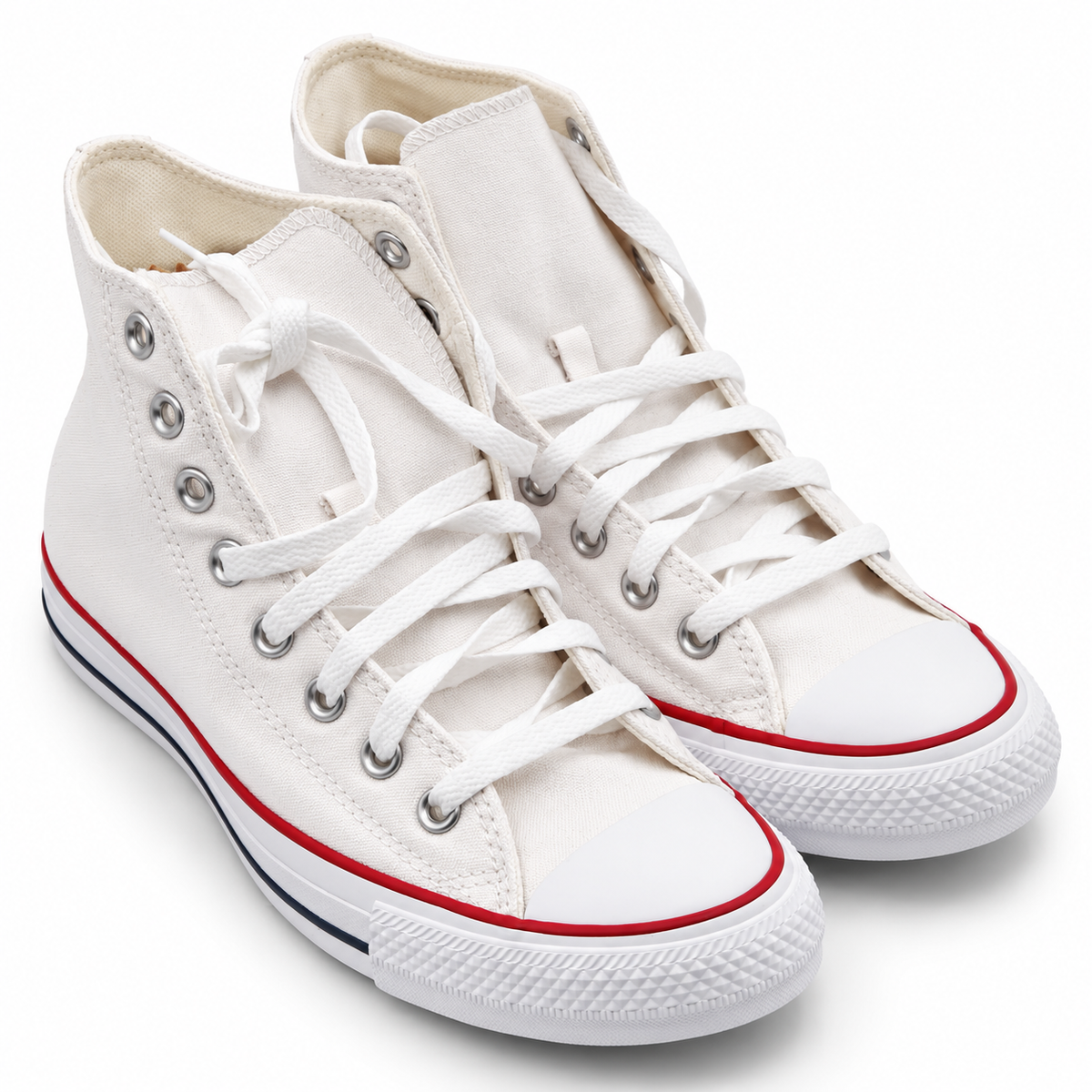 Converse Chuck Taylor All Star Women 9.5 White High Top Canvas M7650C Shoes