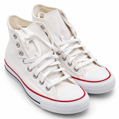 Converse Chuck Taylor All Star Women 9.5 White High Top Canvas M7650C Shoes