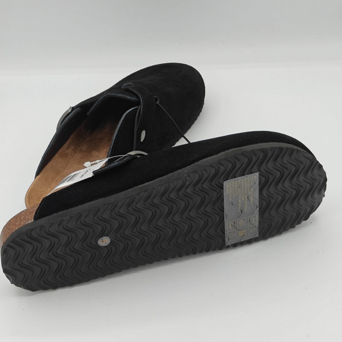 Khombu Damian Mule Slippers Men's Suede Clog Comfort Boston Style Pick Size