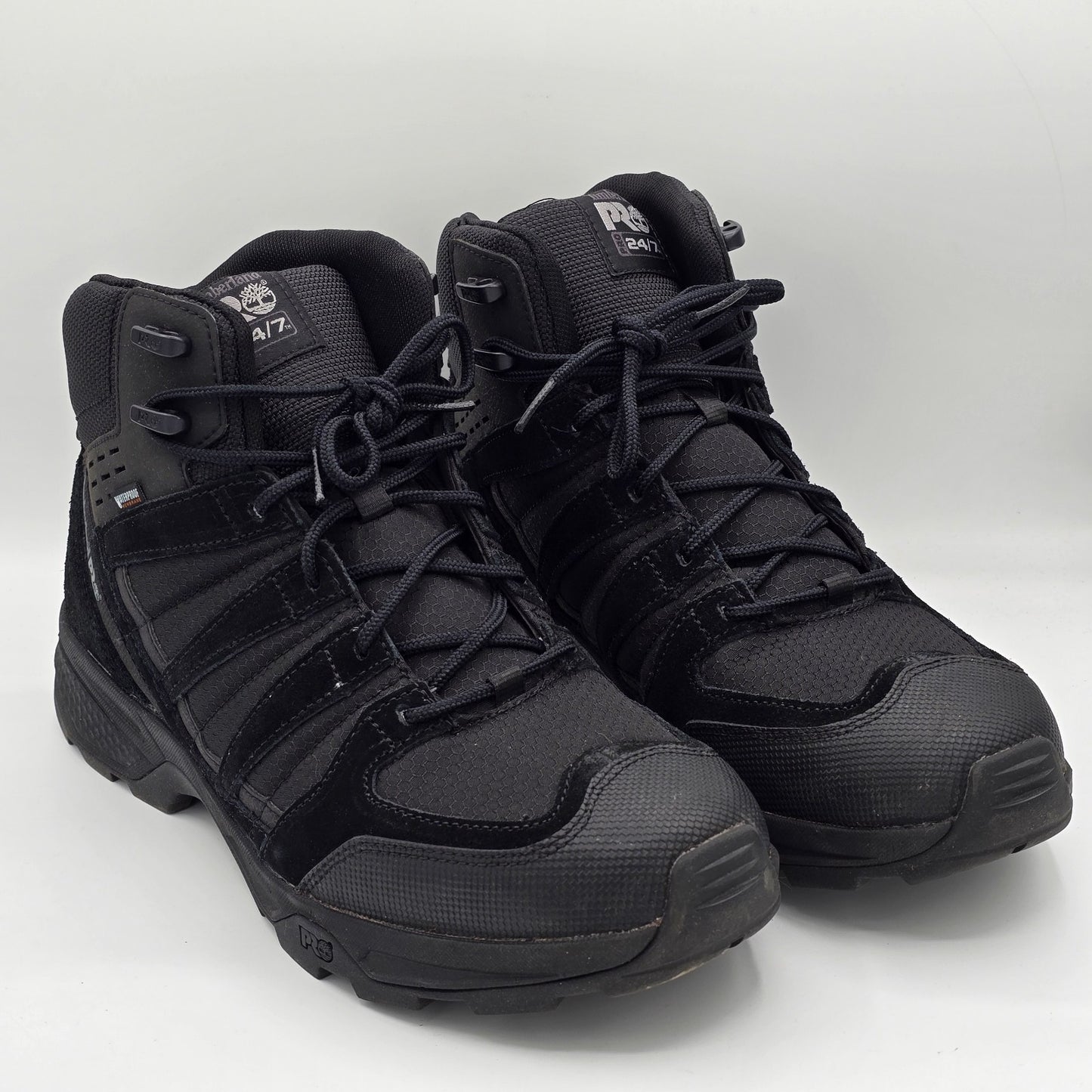 Timberland PRO Switchback LT WP Soft Toe Work Boots Black Men's 11.5 Wide