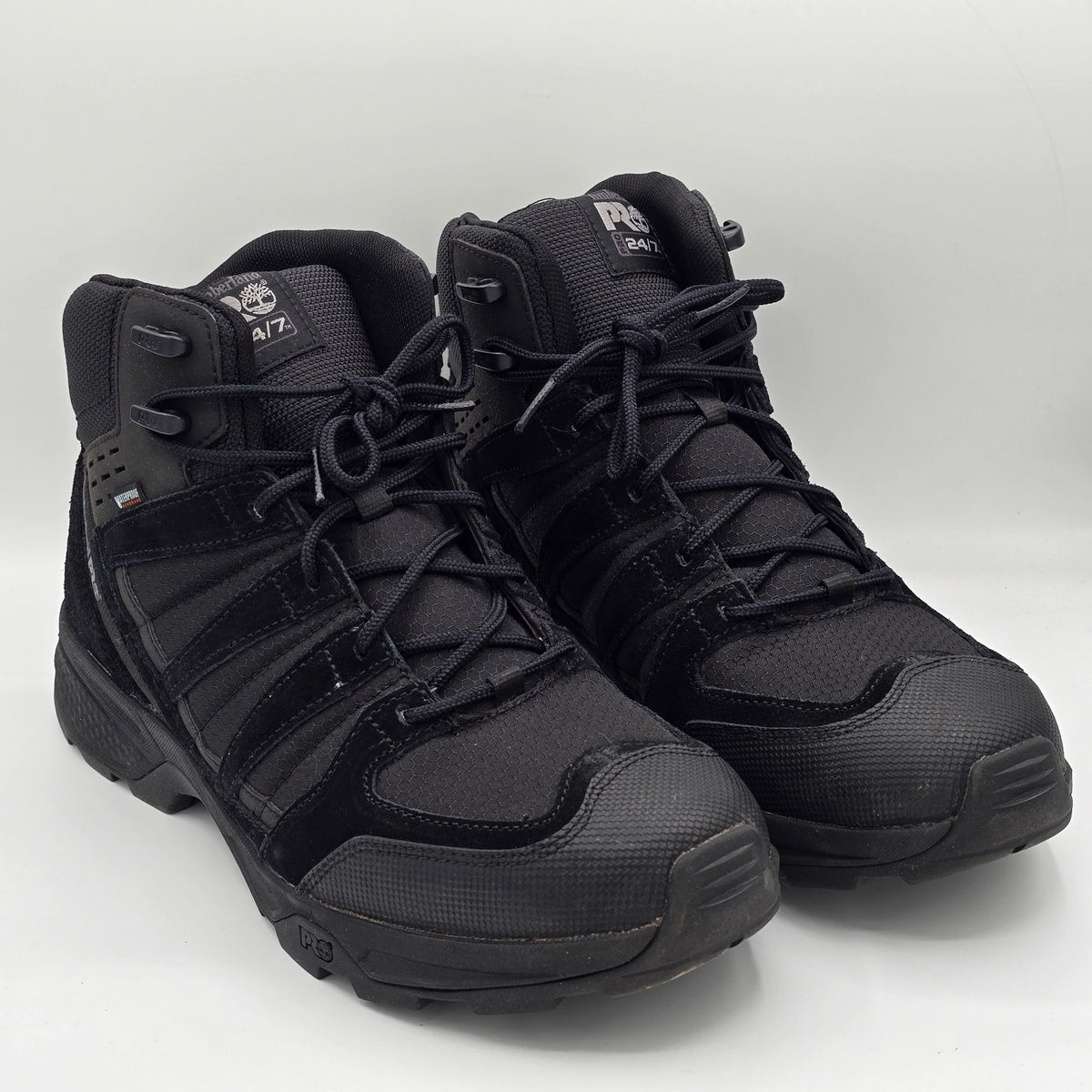 Timberland PRO Switchback LT WP Soft Toe Work Boots Black Men's 11.5 Wide