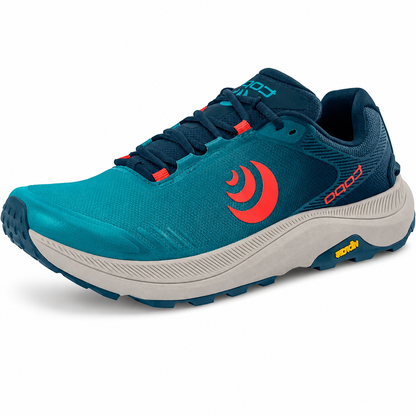 Topo Athletic MT-5 Men's Trail Running Shoes Blue Red Size 9