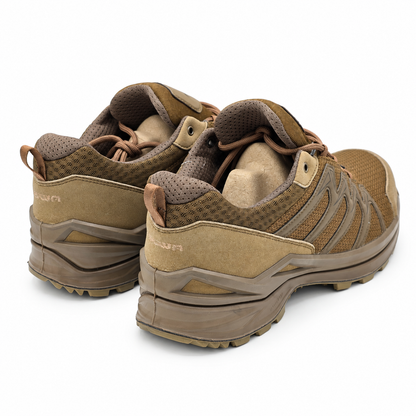 LOWA Innox Pro GTX Lo TF Men's US 11 Coyote Brown Gore-Tex Tactical Hiking Shoes
