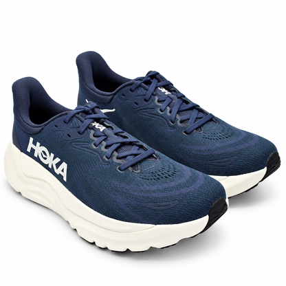 HOKA Arahi 8 Men's 9.5 D Varsity Navy White H-Frame Stability Road Running Shoes