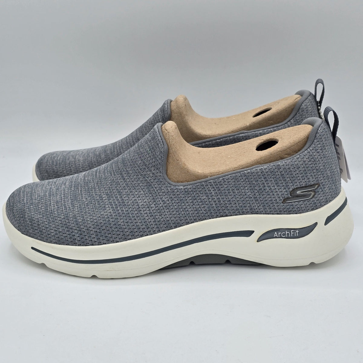 Skechers Go Walk Arch Fit Unlimited Time Gray 124480/GRY Women's Size 9.5