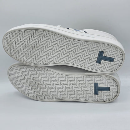 Ted Baker Bailey Icon Sneakers Women's Leather Tennis Blue White Size 11