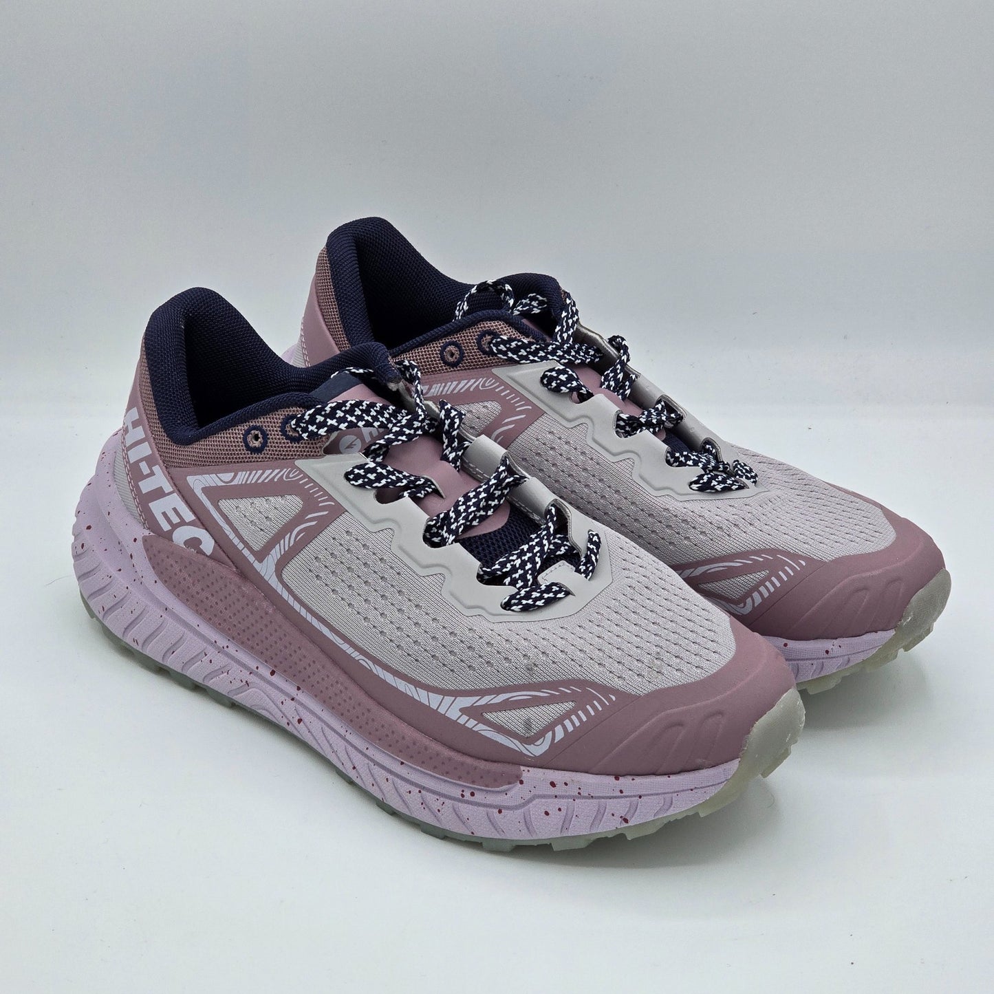 Hi Tec Ladies' Trail Shoe, Breathable Mesh Lining Lace Closure