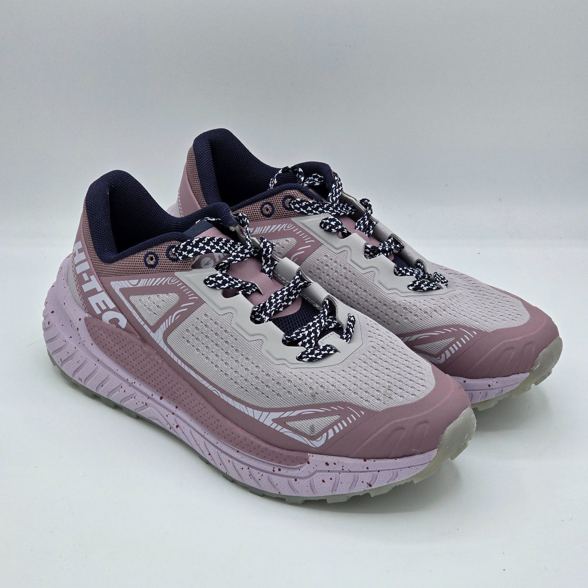 Hi Tec Ladies' Trail Shoe, Breathable Mesh Lining Lace Closure