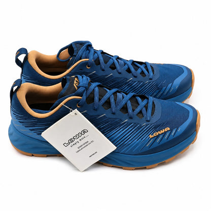 LOWA Amplux Men's 10.5 EU 44 Blue All-Terrain Trail Running Hiking Shoes