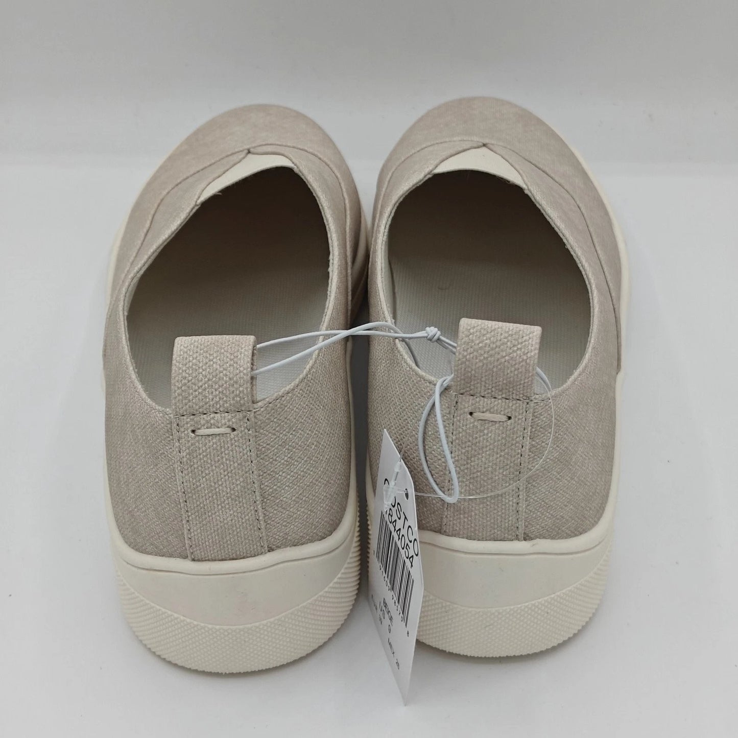 Kensie Salia Slip-On Shoes Women's Casual Comfort Knit Beige Pick Size