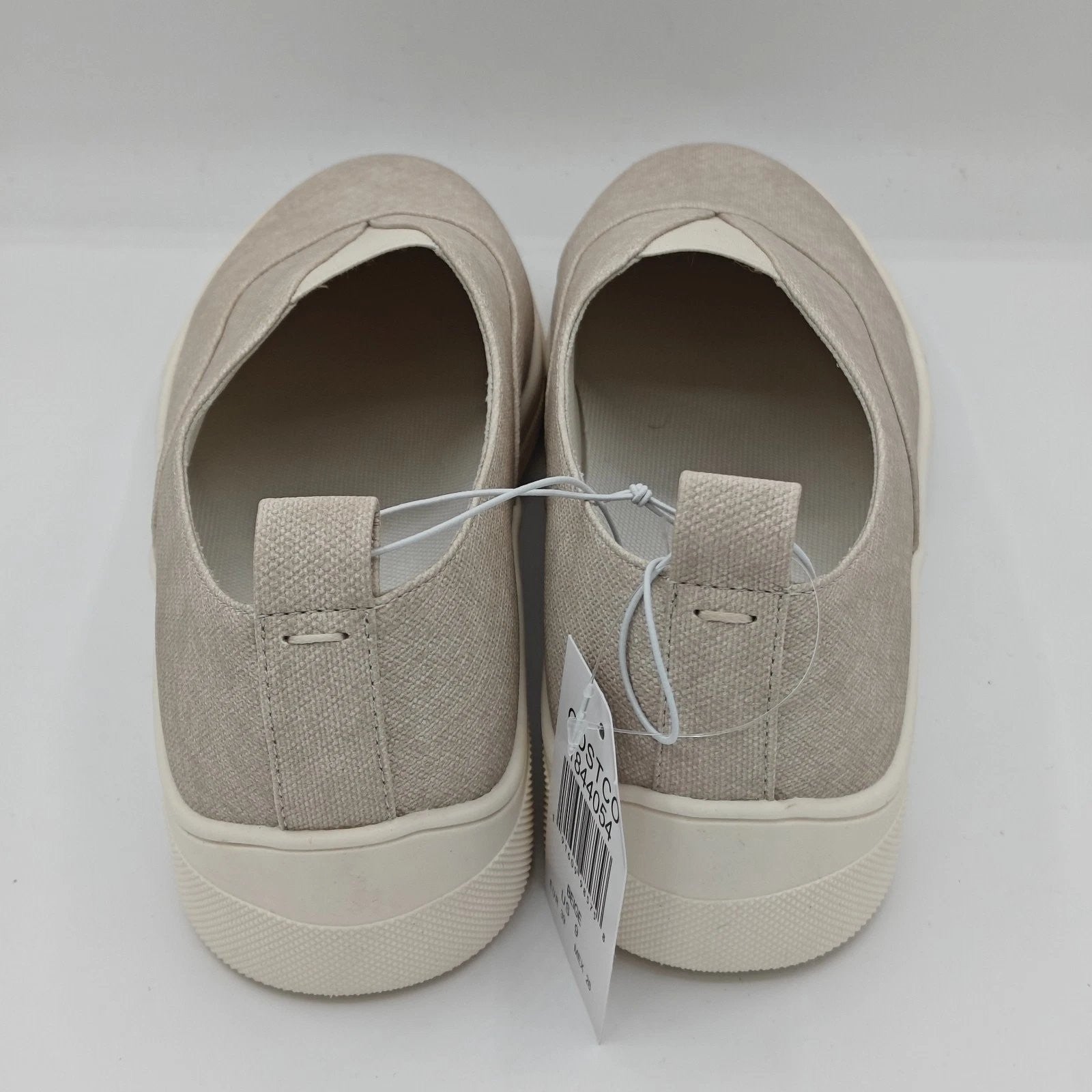 Kensie Salia Slip-On Shoes Women's Casual Comfort Knit Beige Pick Size