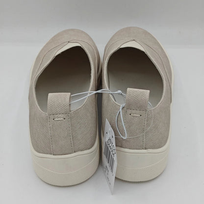 Kensie Salia Slip-On Shoes Women's Casual Comfort Knit Beige Pick Size