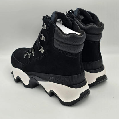 SOREL Kinetic Impact Conquest Plus WP Black Sea Salt Waterproof Boots Women's 9