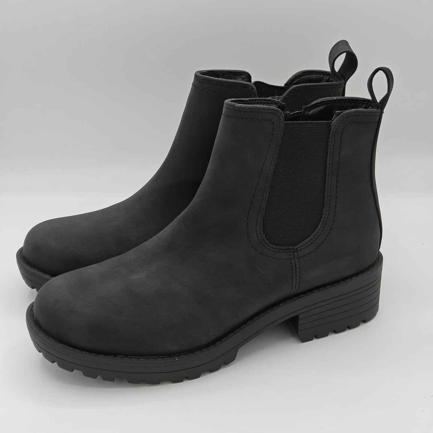 Buffalo David Bitton Anna Boots Women's Black Pull On Memory Foam Comfort
