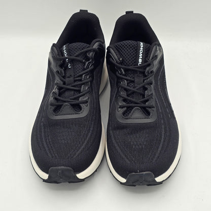Khombu Patan Sneakers Women's Black Lightweight Athletic Memory Foam Casual Shoe