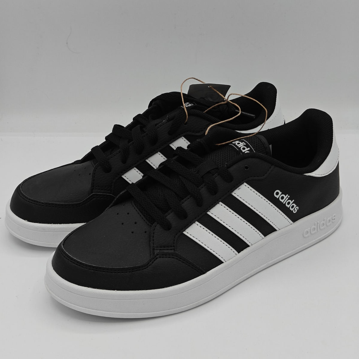 Men's Adidas Breaknet Court Shoes Sneake Black/White FX8708