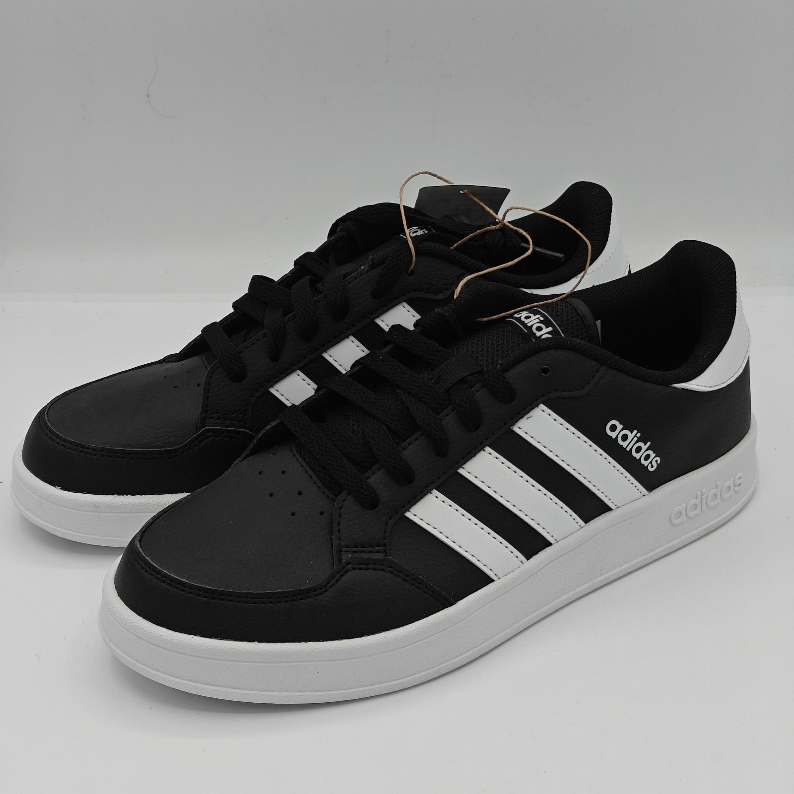 Men's Adidas Breaknet Court Shoes Sneake Black/White FX8708