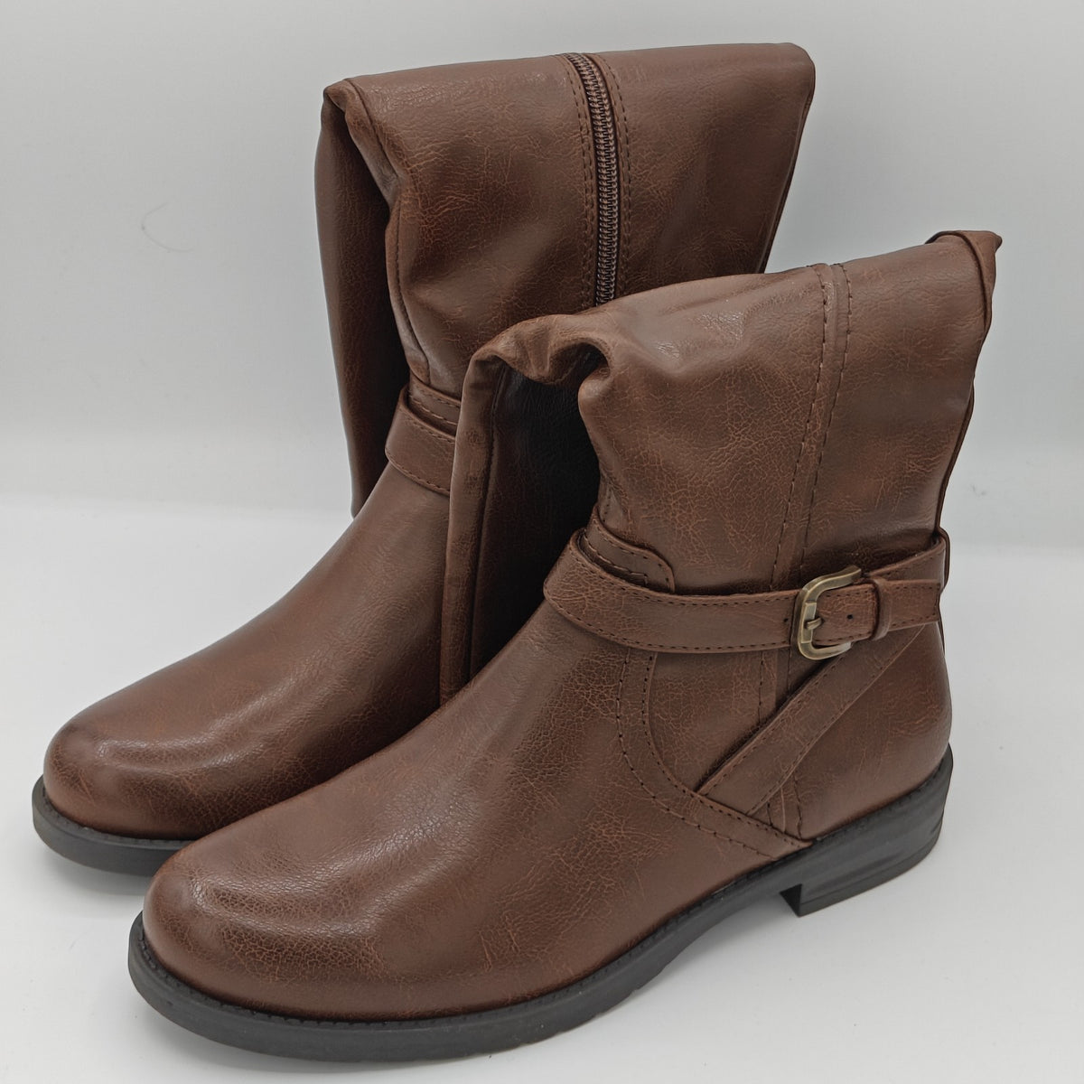Baretraps Cassidy Faux Leather Women's Riding Boot Brown PICK SIZE