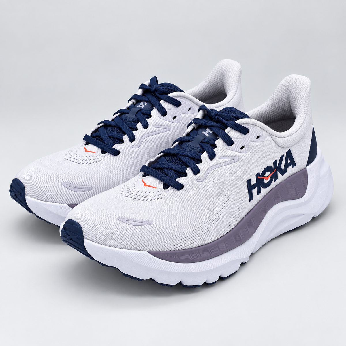 HOKA Arahi 8 Women's 7.5 B Starlight Glow Navy H-Frame Stability Running Shoes