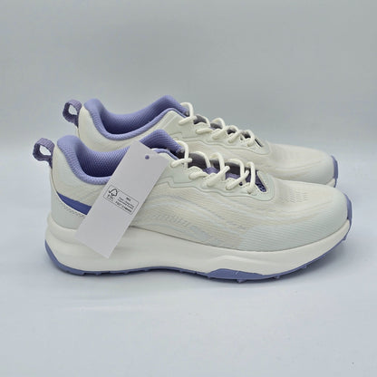 Khombu Patan Sneakers Women's white Lightweight Athletic Memory Foam Casual Shoe