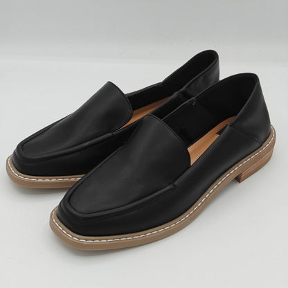 dv by Dolce Vita "Flirty" Women's Super Soft Loafer with Block Heel (Black) NEW