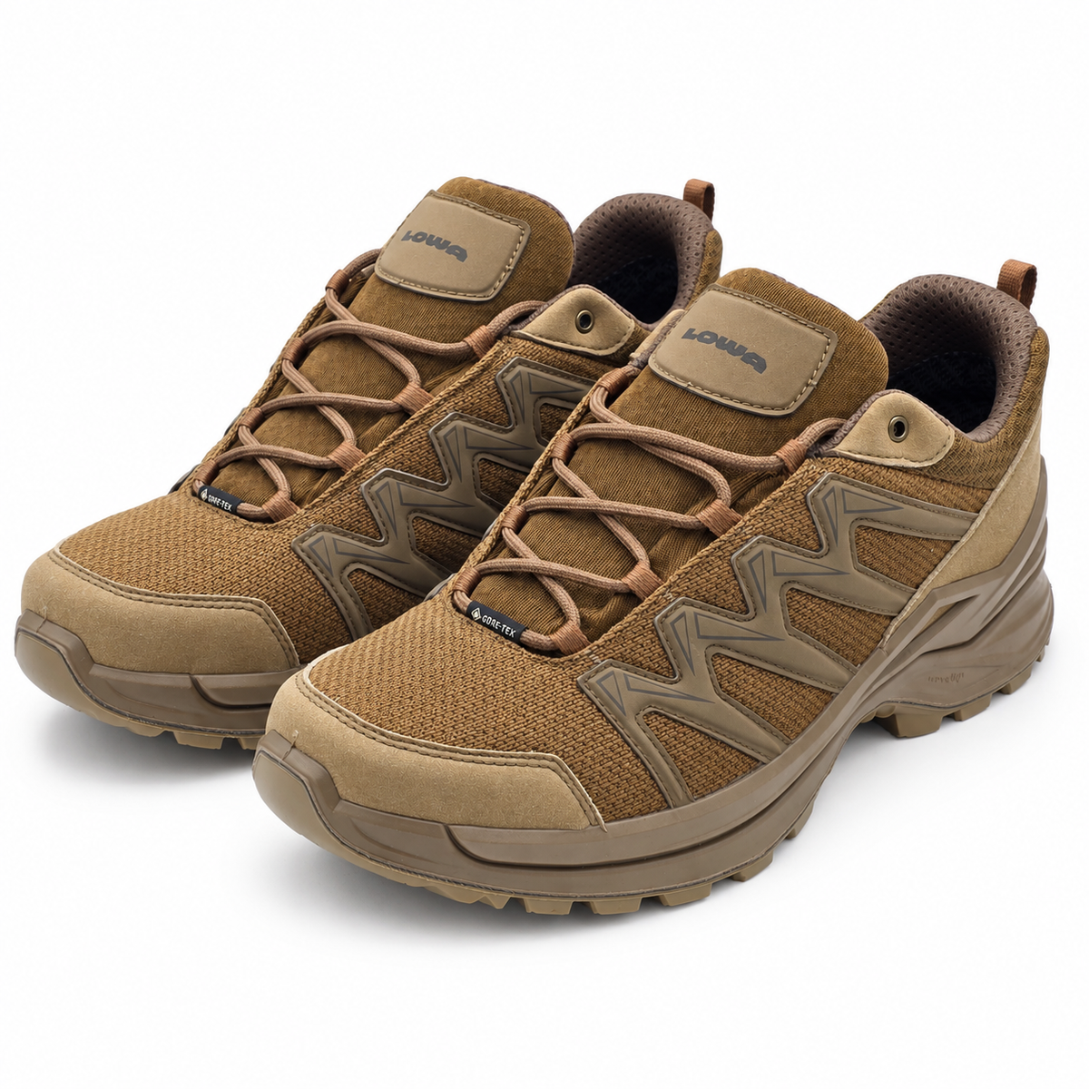 LOWA Innox Pro GTX Lo TF Men's US 11 Coyote Brown Gore-Tex Tactical Hiking Shoes