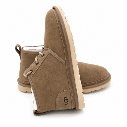 UGG Neumel Men's 8 EU 41 Hickory Brown Suede Chukka Ankle Boots 3236-HCK