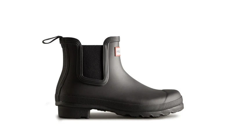 WFS2078RMA Hunter Womens Original Chelsea Rain Boot - Black pick size