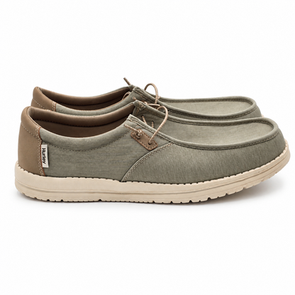 Hurley Nesota Mens Tan Memory Foam Lightweight Casual Comfort Shoes Pick Size