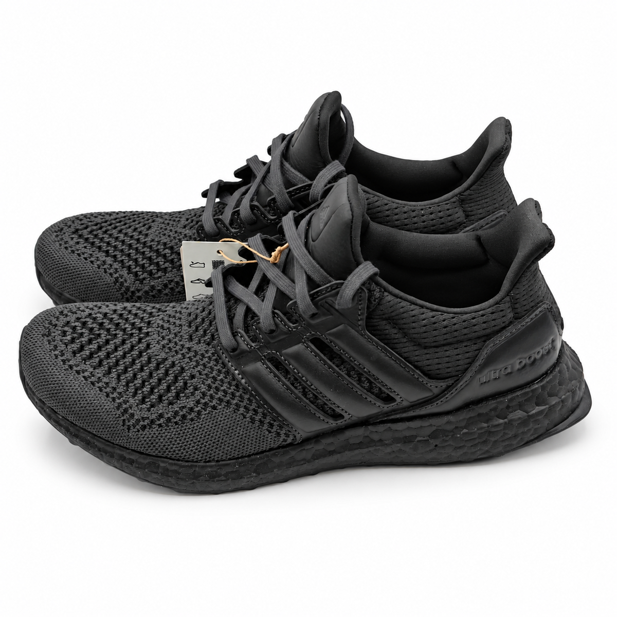 adidas Ultraboost 1.0 DNA Mens 7.5 Carbon Core Black GY7486 Boost Running Shoes