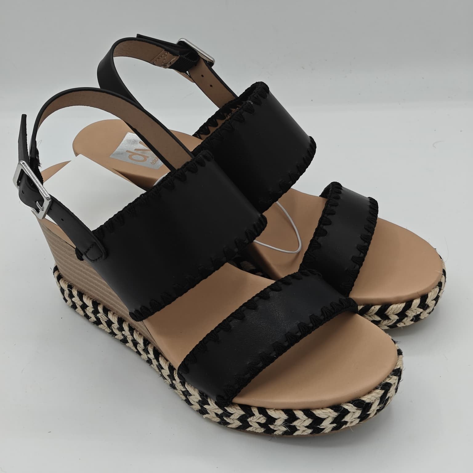DV by Dolce Vita Women's Platform Sandals Shoes Wedge Esmaya Slingback