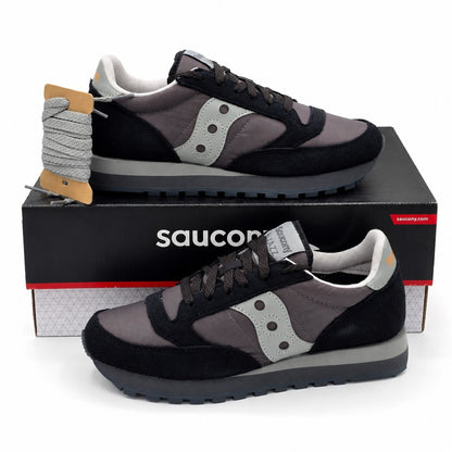 Saucony Jazz Original Women's 8 Men's 6.5 Dark Grey Black Sneakers S2044-727