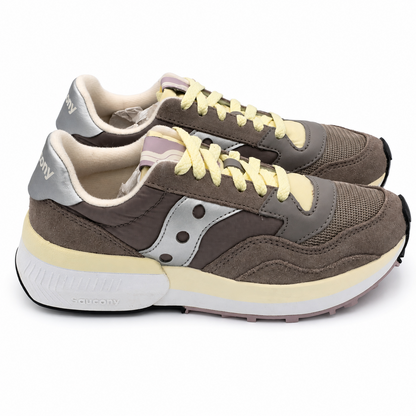 Saucony Jazz NXT Women's 6 Dove Silver Retro Sneakers S60790-28 Suede Mesh