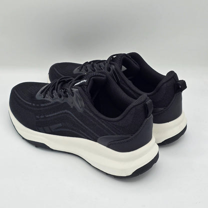 Khombu Patan Sneakers Women's Black Lightweight Athletic Memory Foam Casual Shoe