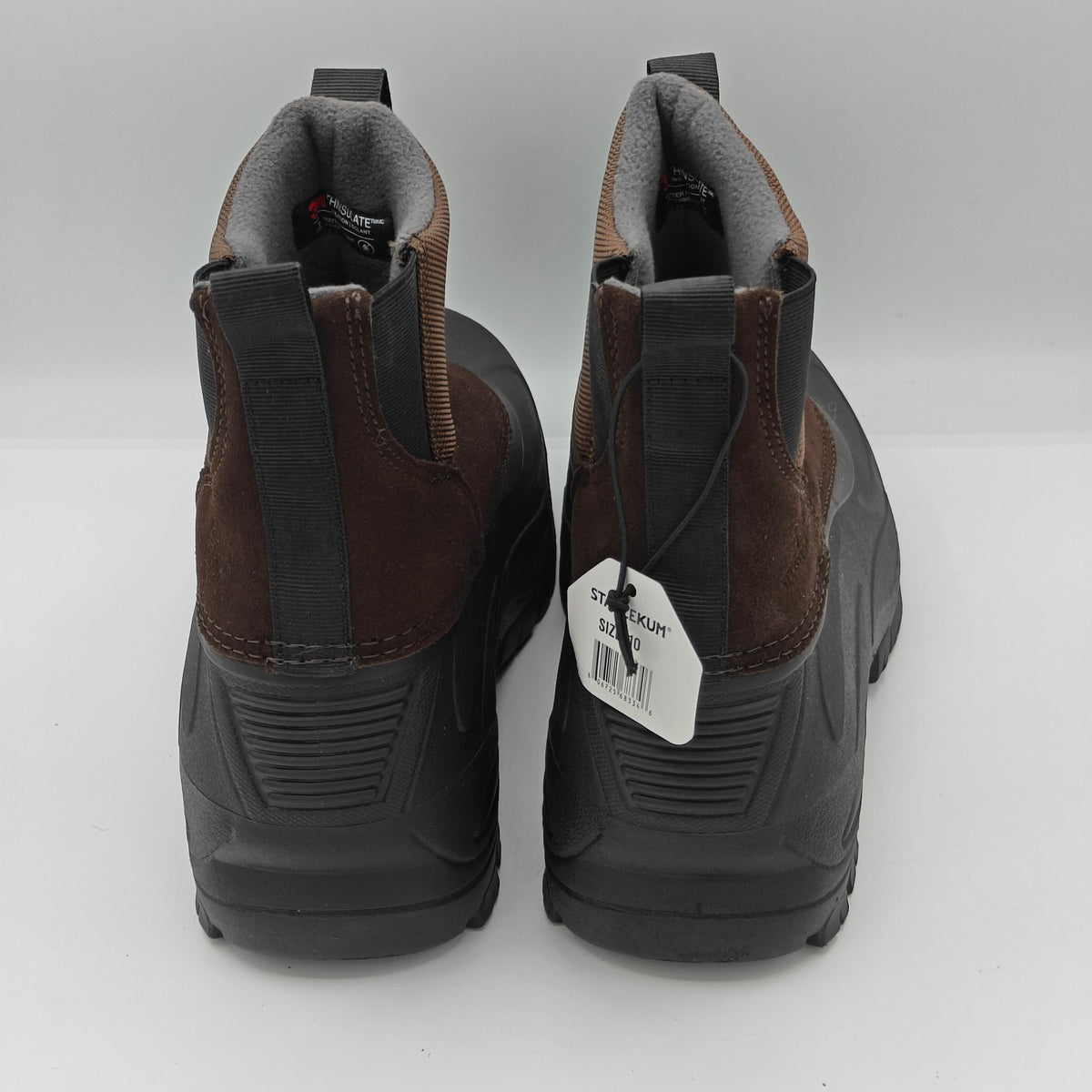 Staheekum Men's Yukon 3M Thinsulate Winter Snow Boots ( BROWN)