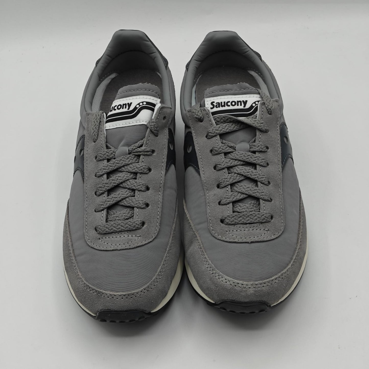 Saucony Retro Trainer 80 S70884-13 Running Shoes Gray White Men's 7 Women's 8.5