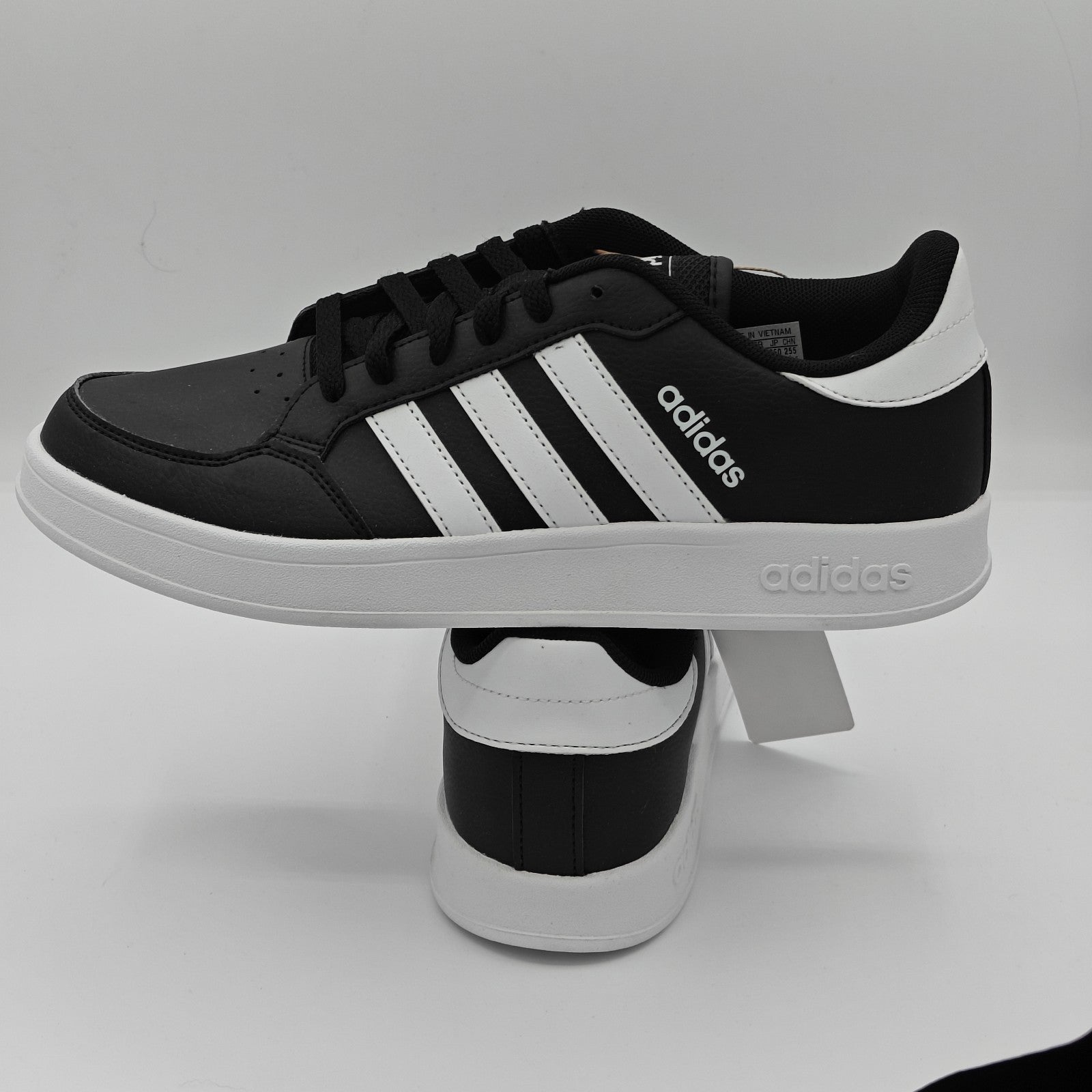 Men's Adidas Breaknet Court Shoes Sneake Black/White FX8708