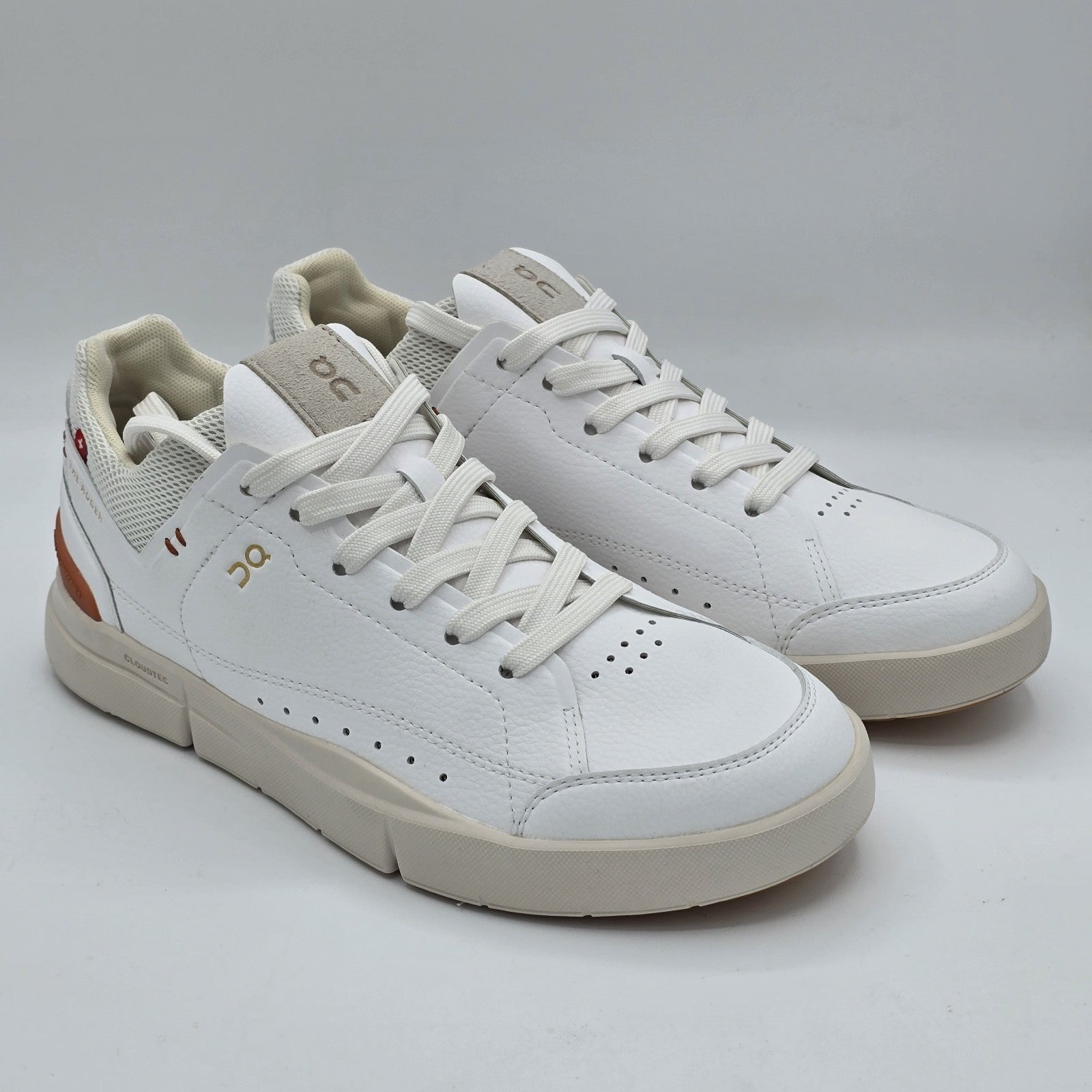 On The Roger Centre Court Sneakers White Sienna Tennis Shoes Women's Size 7