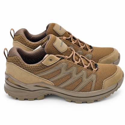 LOWA Innox Pro GTX Lo TF Men's US 11 Coyote Brown Gore-Tex Tactical Hiking Shoes