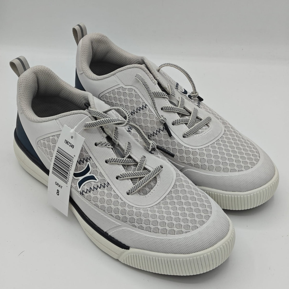 Hurley Exeter Men's Athletic Casual Shoe Breathable Sport Sneaker Gray Pick Size