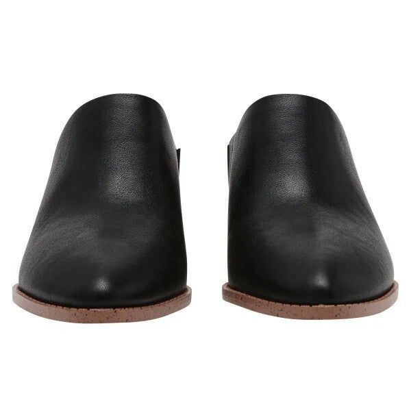 dv by Dolce Vita "Nero" Women's Dress Shoes / Stacked Block Heeled Mule (Black)