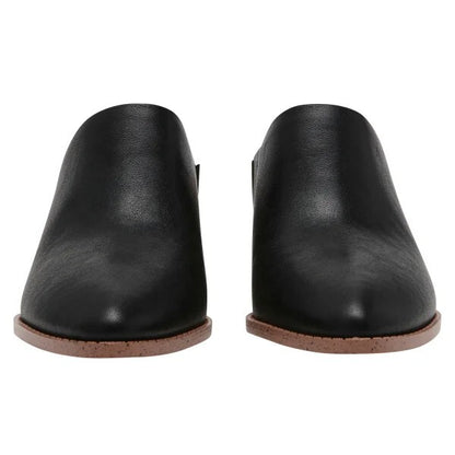 dv by Dolce Vita "Nero" Women's Dress Shoes / Stacked Block Heeled Mule (Black)
