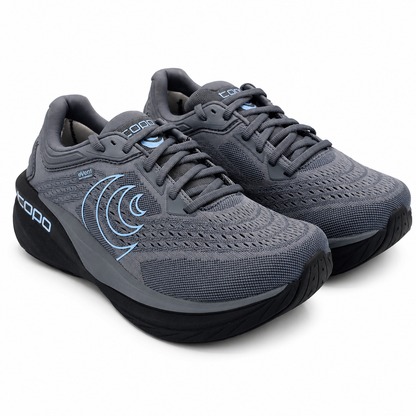 Topo Athletic Phantom 4 WP Women's Size 7 Grey Blue Waterproof Running Shoes
